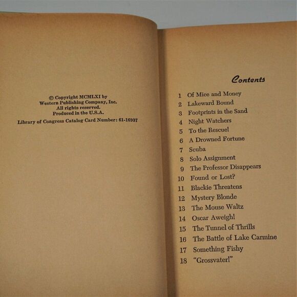 Case of the Waltzing Mouse A Brains Benton Mystery 1961 George Wyatt Hard Cover - Picture 9 of 11